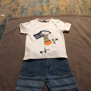 Little boys Short Set